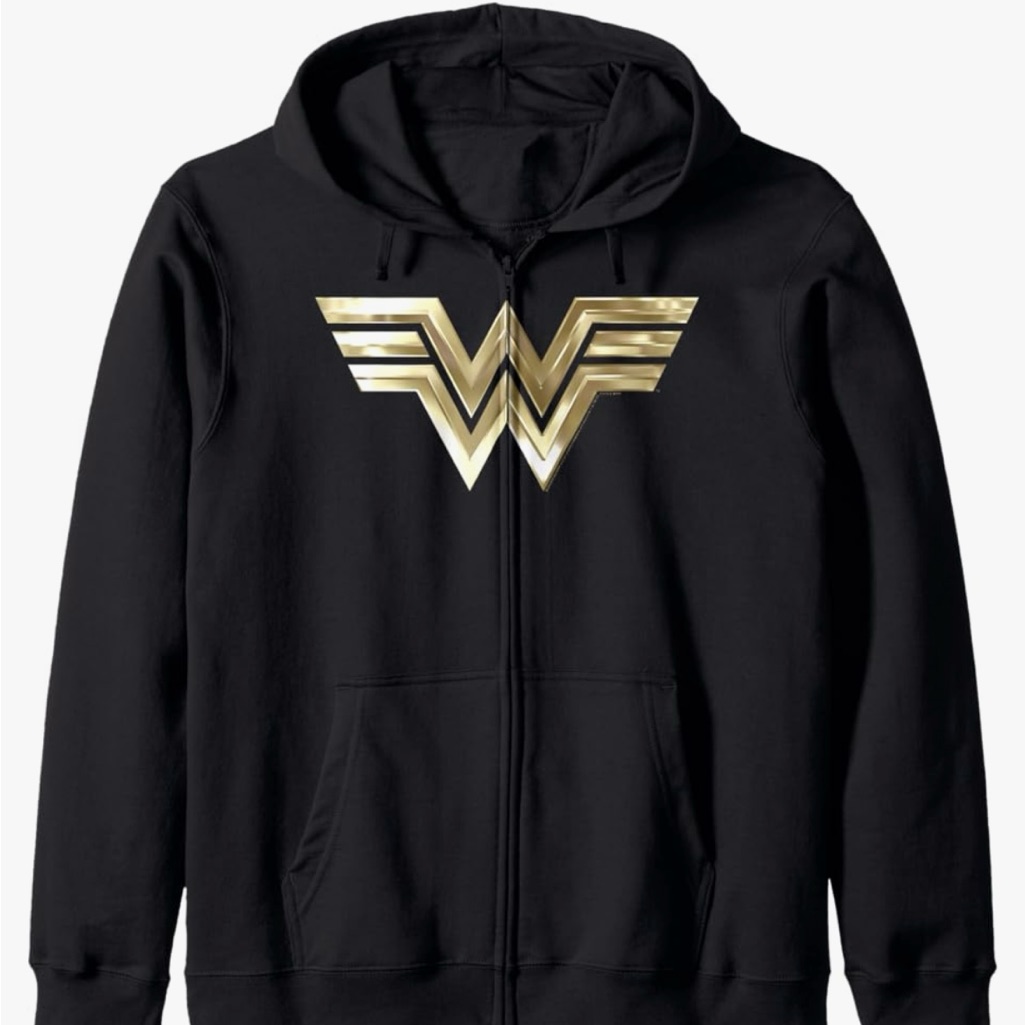 Port And Company Black Hoodie With Gold Logo